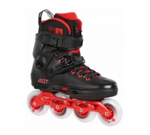 POWERSLIDE Next Black Red 80 Urban Πατίνια - Μαύρο/Κόκκινο Χρώμα (Μαύρο-Κόκκινο), Μέγεθος (36-37)