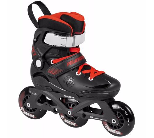 POWERSLIDE Jet Pro Black Αυξομειούμενα Πατίνια Χρώμα (Μαύρο), Μέγεθος (31-34)