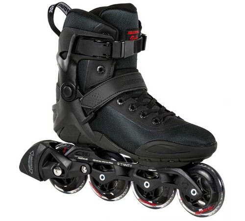 POWERSLIDE Radon Black 80 Πατίνια Χρώμα (Μαύρο), Μέγεθος (47)