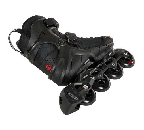 POWERSLIDE Radon Black 80 Πατίνια Χρώμα (Μαύρο), Μέγεθος (47)