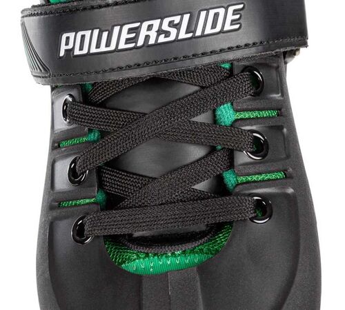 POWERSLIDE Phuzion Universe Αυξομειούμενα Πατίνια - Πράσινο Χρώμα (Μαύρο-Πράσινο), Μέγεθος (29-32)