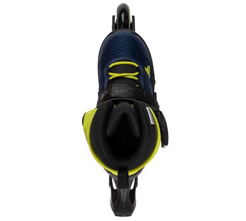 ROLLERBLADE Microblade 3WD 2021 Αυξομειούμενα Πατίνια - Blue Royal/Lime Χρώμα (Μαύρο-Μπλε-Κίτρινο), Μέγεθος (28-32)