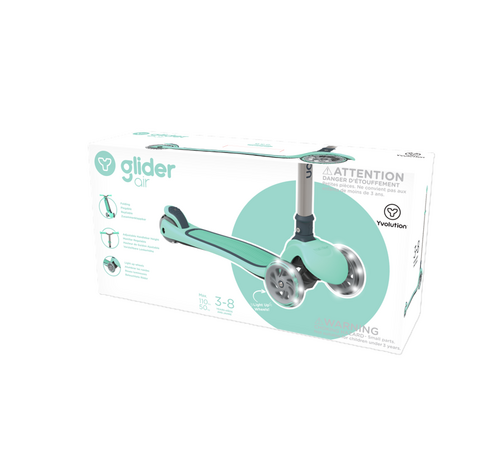 YVOLUTION Glider Air Metal HB 2022, Πατίνι (Scooter) Green