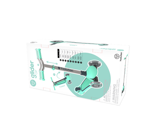 YVOLUTION Glider Air Metal HB 2022, Πατίνι (Scooter) Green