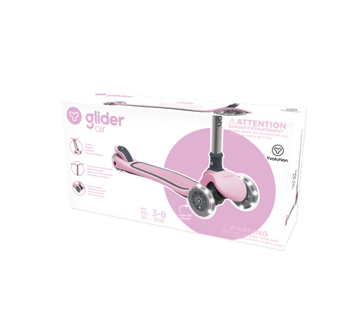 YVOLUTION Glider Air Metal HB 2022, Πατίνι (Scooter) Pink