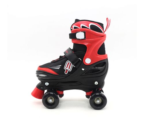 ΑΘΛΟΠΑΙΔΙΑ Αυξομειούμενα Inline/Roller Skates/Παγοπέδιλα, 3 σε 1, για Αγόρια Χρώμα (Κόκκινο), Μέγεθος (38-41)