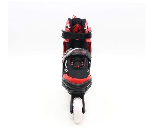 ΑΘΛΟΠΑΙΔΙΑ Αυξομειούμενα Inline/Roller Skates/Παγοπέδιλα, 3 σε 1, για Αγόρια Χρώμα (Κόκκινο), Μέγεθος (38-41)