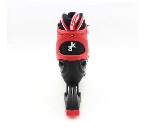 ΑΘΛΟΠΑΙΔΙΑ Αυξομειούμενα Inline/Roller Skates/Παγοπέδιλα, 3 σε 1, για Αγόρια Χρώμα (Κόκκινο), Μέγεθος (38-41)