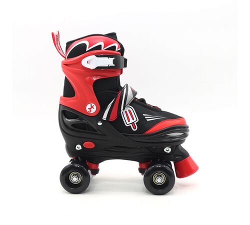ΑΘΛΟΠΑΙΔΙΑ Αυξομειούμενα Inline/Roller Skates/Παγοπέδιλα, 3 σε 1, για Αγόρια Χρώμα (Κόκκινο), Μέγεθος (38-41)