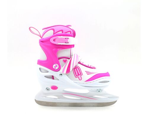 Αθλοπαιδιά Αυξομειούμενα Inline/Roller Skates/Παγοπέδιλα, 3 σε 1, για Κορίτσια Χρώμα (Φούξια), Μέγεθος (26-29)