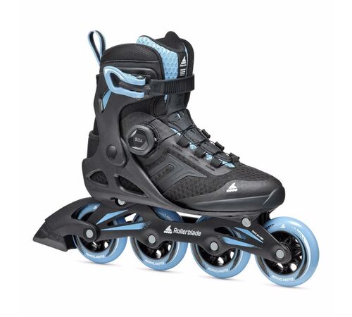 ROLLERBLADE Macroblade 84 BOA W Πατίνια - Black/Powder Blue Χρώμα (Μαύρο), Μέγεθος (40.5)