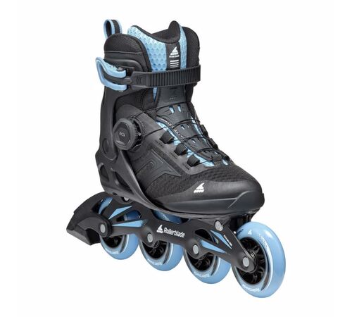 ROLLERBLADE Macroblade 84 BOA W Πατίνια - Black/Powder Blue Χρώμα (Μαύρο), Μέγεθος (38)