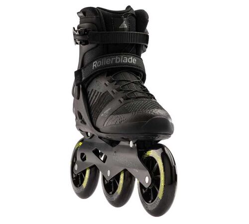 ROLLERBLADE Macroblade 110 3WD Πατίνια - Black/Lime Χρώμα (Μαύρο), Μέγεθος (44)