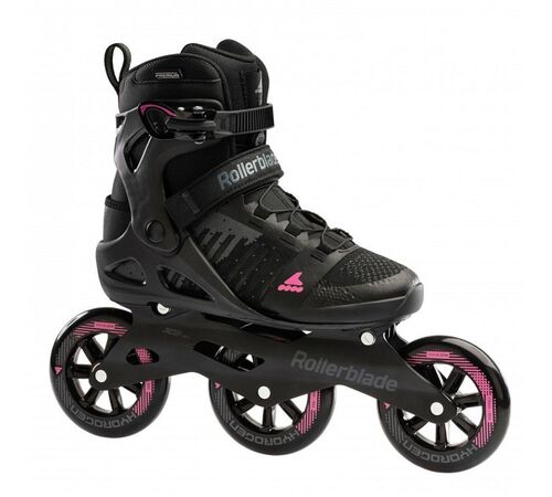 ROLLERBLADE Macroblade 110 3WD W Πατίνια - Black/Orchid Χρώμα (Μαύρο), Μέγεθος (39)