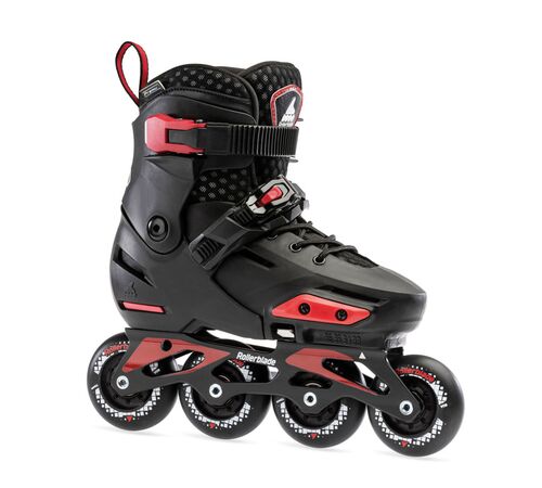 ROLLERBLADE Apex Παιδικά Ρυθμιζόμενα Πατίνια - Μαύρο/Κόκκινο Χρώμα (Μαύρο), Μέγεθος (29-32)