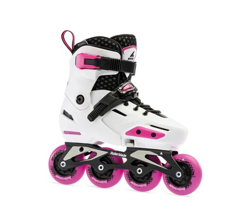 ROLLERBLADE Apex G Παιδικά Ρυθμιζόμενα Πατίνια - Λευκό/Ροζ Χρώμα (Λευκό-Ροζ), Μέγεθος (29-32)