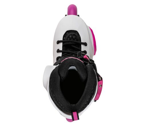 ROLLERBLADE Apex G Παιδικά Ρυθμιζόμενα Πατίνια - Λευκό/Ροζ Χρώμα (Λευκό-Ροζ), Μέγεθος (33-36)