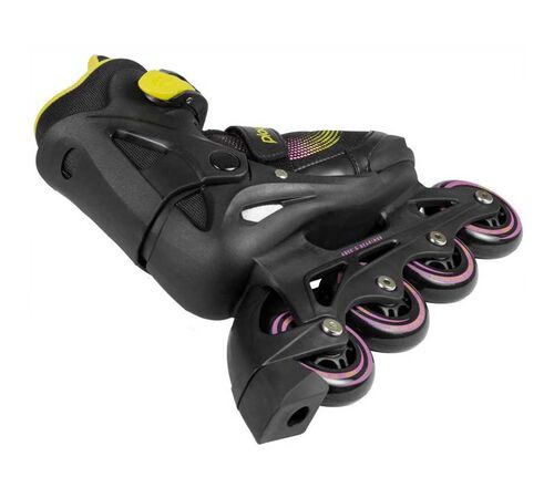 PLAYLIFE Joker Yellow Αυξομειούμενα Πατίνια - Μαύρο/Κίτρινο Χρώμα (Μαύρο), Μέγεθος (34-37)