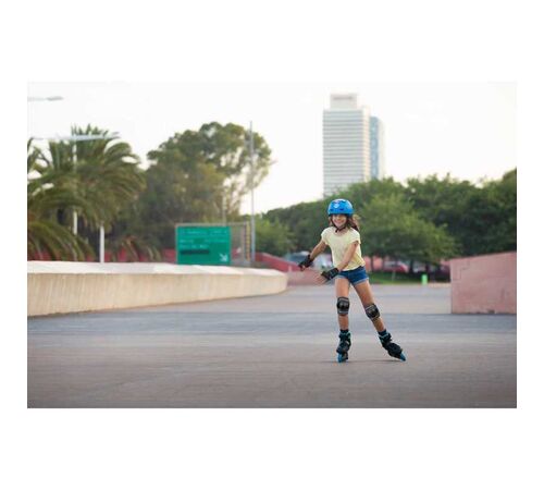 PLAYLIFE Joker Blue Sky Combo Αυξομειούμενα Πατίνια Χρώμα (Μαύρο-Μπλε), Μέγεθος (34-37)