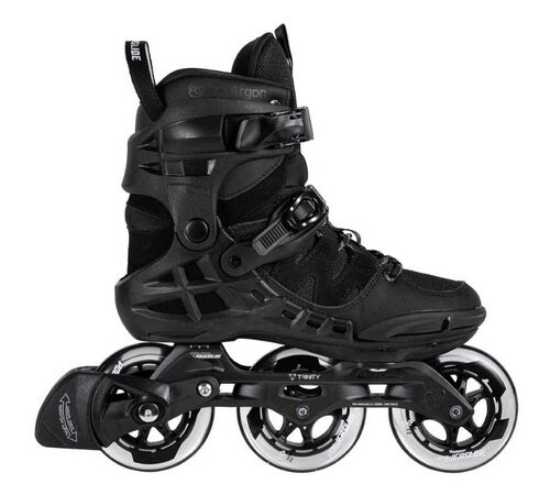 POWERSLIDE Argon Black 100 Πατίνια Χρώμα (Μαύρο), Μέγεθος (44)
