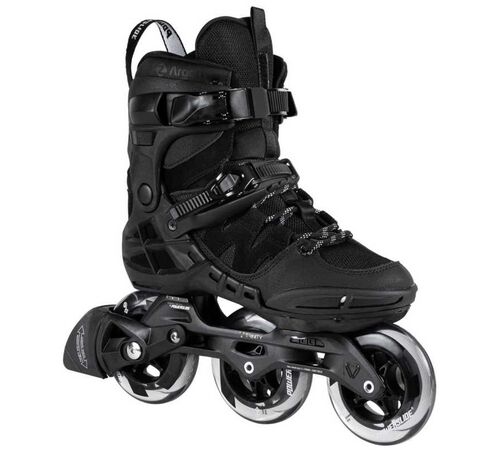 POWERSLIDE Argon Black 100 Πατίνια Χρώμα (Μαύρο), Μέγεθος (44)