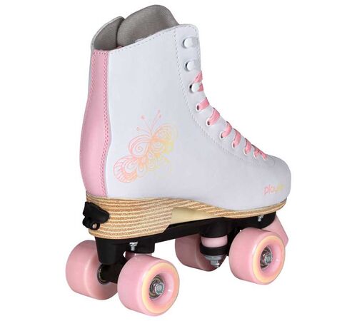 PLAYLIFE Classic Pale Rose Αυξομειούμενα Roller Skates Χρώμα (Λευκό-Ροζ), Μέγεθος (39-42)
