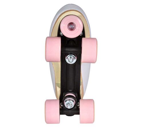 PLAYLIFE Classic Pale Rose Αυξομειούμενα Roller Skates Χρώμα (Λευκό-Ροζ), Μέγεθος (39-42)