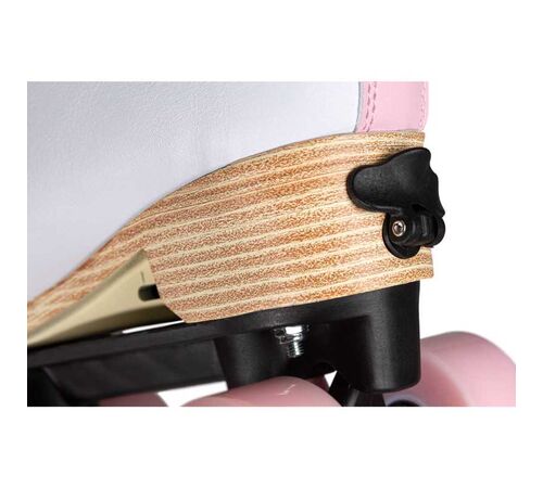 PLAYLIFE Classic Pale Rose Αυξομειούμενα Roller Skates Χρώμα (Λευκό-Ροζ), Μέγεθος (39-42)