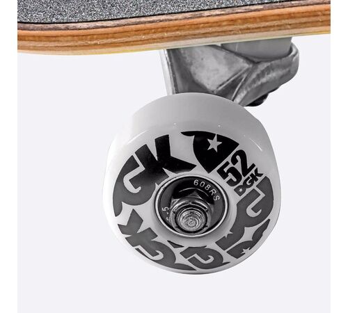 DGK Scribble Complete Skateboard Χρώμα (Κόκκινο-Μαύρο), Μέγεθος (7,75 ίντσες)