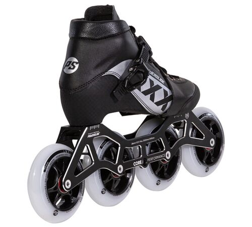 POWERSLIDE 3X Black Ρυθμιζόμενα Πατίνια - Μαύρο Χρώμα (Μαύρο), Μέγεθος (31-34)