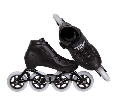 POWERSLIDE 3X Black Ρυθμιζόμενα Πατίνια - Μαύρο Χρώμα (Μαύρο), Μέγεθος (31-34)