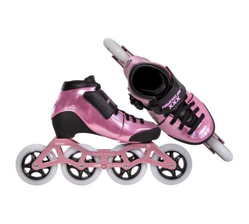 POWERSLIDE 3X Pink Ρυθμιζόμενα Πατίνια - Ροζ Χρώμα (Ροζ), Μέγεθος (31-34)