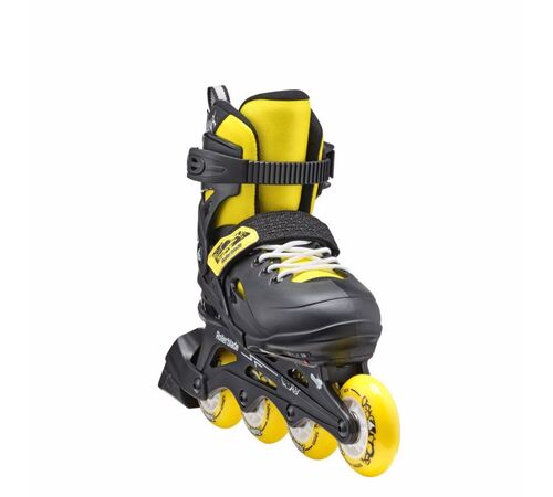 ROLLERBLADE Fury Αυξομειούμενα Πατίνια - Μαύρο/Κίτρινο Χρώμα (Μαύρο-Κίτρινο), Μέγεθος (36.5-40.5)
