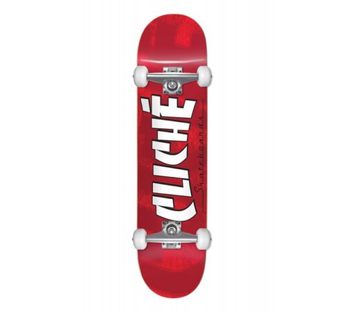CLICHE Banco Yth FP Complete Skateboard 7'' - Κόκκινο