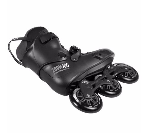 POWERSLIDE Zoom Pro Black 100 Πατίνια Χρώμα (Μαύρο), Μέγεθος (43-44)