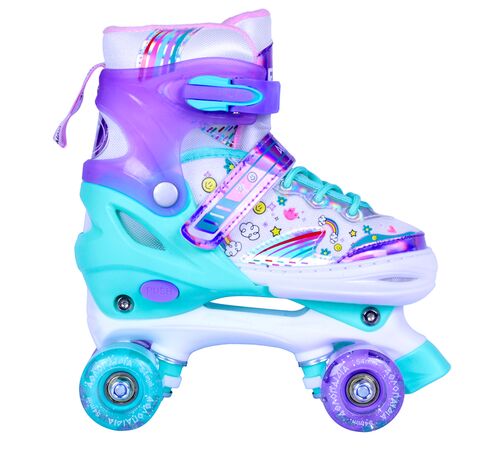 ΑΘΛΟΠΑΙΔΙΑ αυξομειούμενα roller skates - Μέντα Χρώμα (Μέντα), Μέγεθος (39-42)