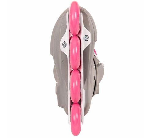 POWERSLIDE Next SL Pink 80 Urban Πατίνια - Γκρι/Ροζ Χρώμα (Γκρι-Ροζ), Μέγεθος (36-37)