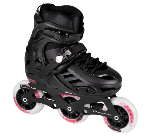 POWERSLIDE Khaan Junior Pro Αυξομειούμενα Πατίνια Χρώμα (Μαύρο), Μέγεθος (35-38)