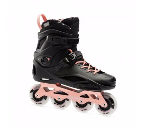 ROLLERBLADE RB Pro X Inline Skates - Μαύρο Ροζ Χρυσό Χρώμα (Μαύρο-Ροζ Χρυσό), Μέγεθος (38)