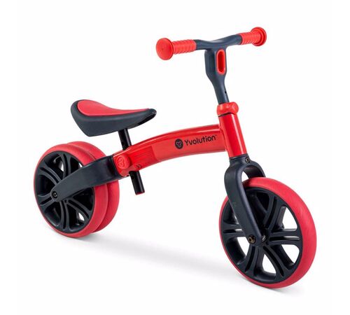 YVOLUTION Velo Junior New Ποδήλατο Ισορροπίας  - Κόκκινο