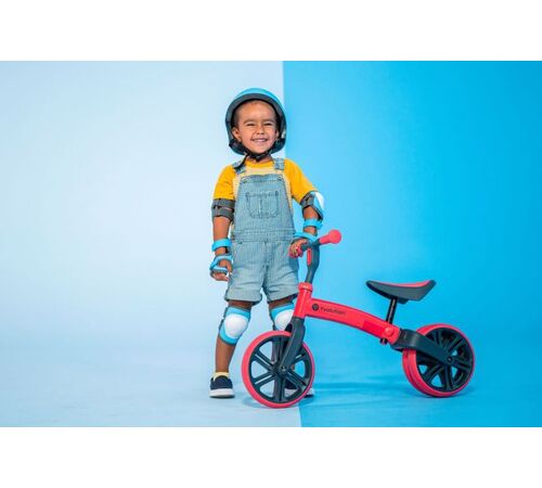 YVOLUTION Velo Junior New Ποδήλατο Ισορροπίας  - Κόκκινο
