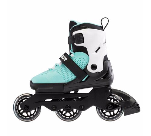 ROLLERBLADE Microblade 3WD Αυξομειούμενα Πατίνια - Aqua/White Χρώμα (Γαλάζιο-Λευκό), Μέγεθος (36.5-40.5)