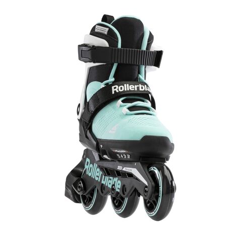 ROLLERBLADE Microblade 3WD Αυξομειούμενα Πατίνια - Aqua/White Χρώμα (Γαλάζιο-Λευκό), Μέγεθος (36.5-40.5)