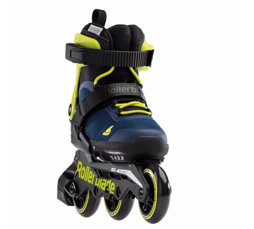ROLLERBLADE Microblade 3WD Αυξομειούμενα Πατίνια - Blue royal/Lime Χρώμα (Μπλε-lime), Μέγεθος (36.5-40.5)