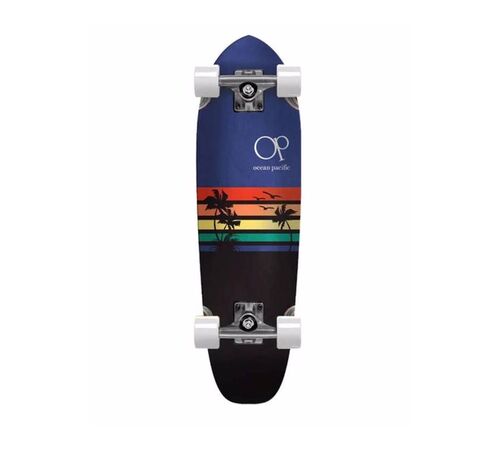 OCEAN PACIFIC sunset cruiser skateboard 8.5'' - Navy/Black
