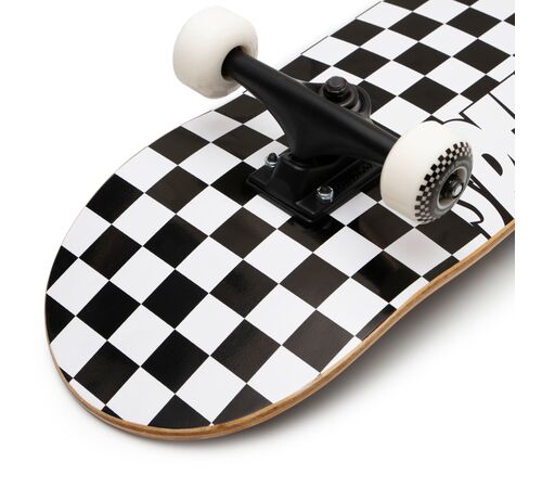 SPEED DEMONS checkers complete skateboard 7.25'' - Μαύρο/Ασπρο
