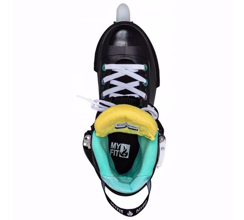 POWERSLIDE next multicolor 80 πατίνια - Μαύρο Χρώμα (Μαύρο), Μέγεθος (40-41)