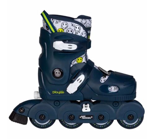 PLAYLIFE Smile Boys Αυξομειούμενα Πατίνια - Μπλε Χρώμα (Μπλε), Μέγεθος (26-29)