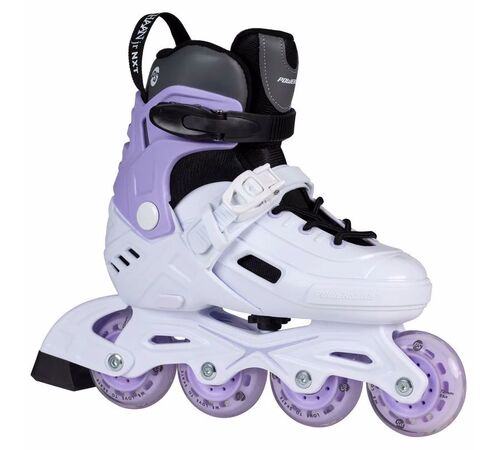 POWERSLIDE Khaan Junior NXT αυξομειούμενα πατίνια - Λευκό Χρώμα (Λευκό), Μέγεθος (39-42)