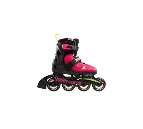 ROLLERBLADE Microblade Αυξομειούμενα Πατίνια -  Pink/Light Green Χρώμα (Ροζ), Μέγεθος (33-36.5)
